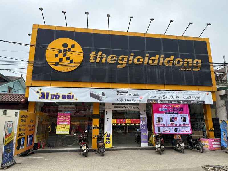 Siêu thị điện máy xanh tại Thế giới di động Xóm Tân Mỹ, Xã Tam Hợp, Tỉnh Nghệ An, Việt Nam